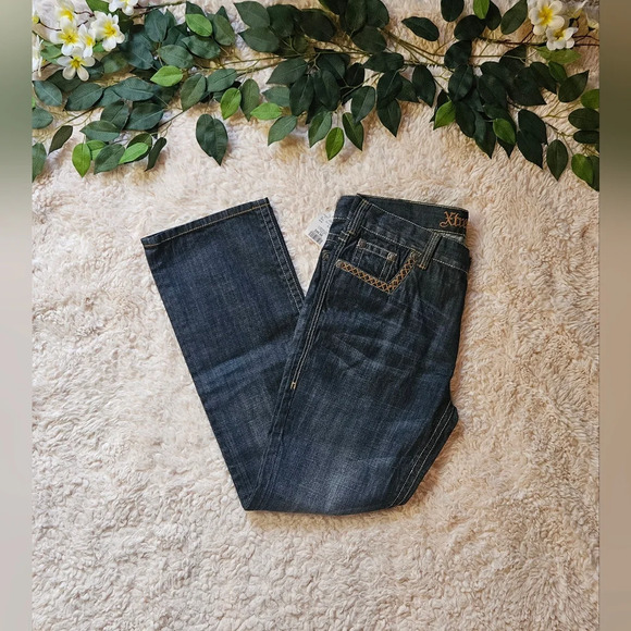 Xtreme Couture Other - Xtreme Couture Men's Dark Wash Embellished Jeans